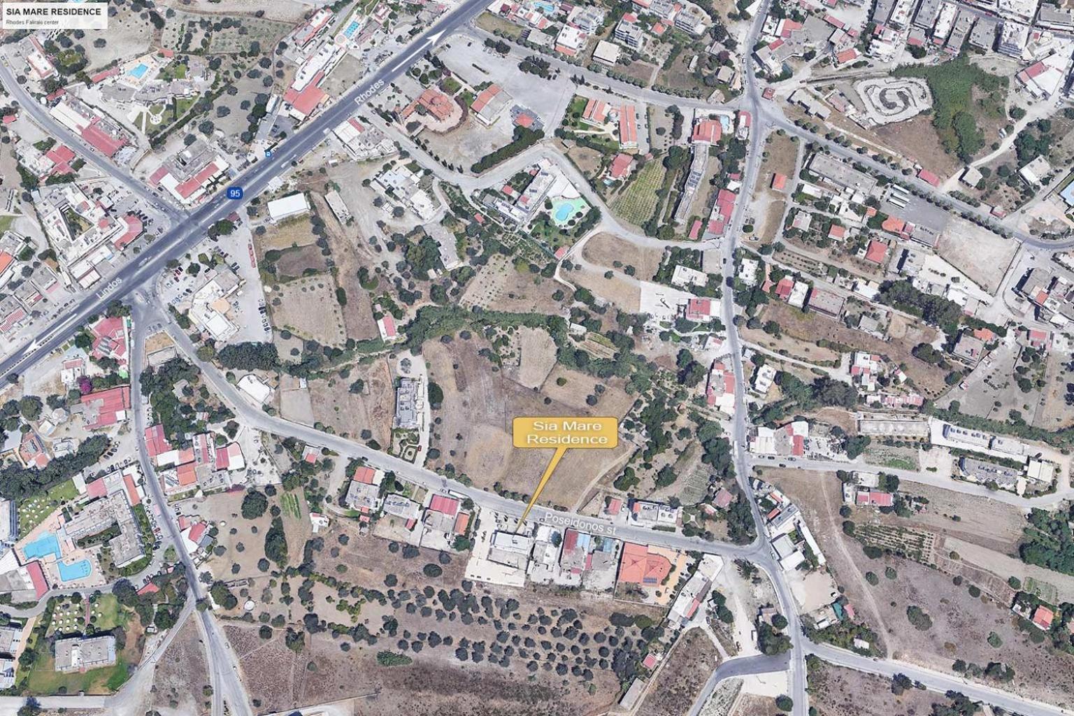 Sia Mare Residence Faliraki Exterior foto